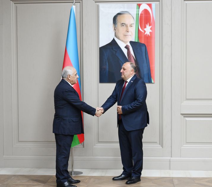 Baş nazir Əli Əsədov Gürcüstanın Baş prokuroru ilə görüşüb<font color=red> - FOTOLAR</font>