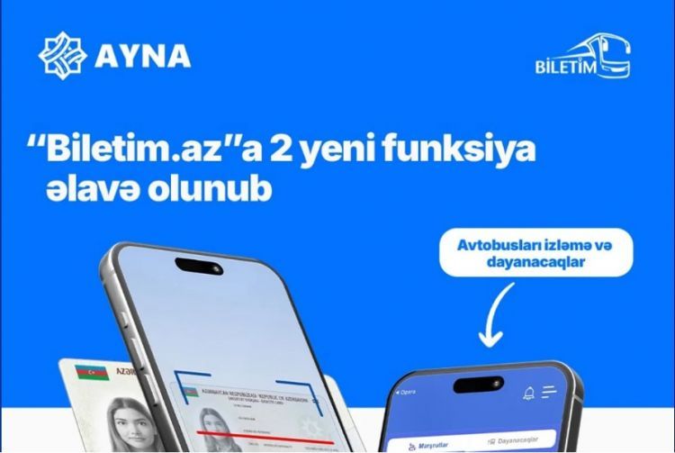 "Biletim.az" portalının funksionallığı artırılıb