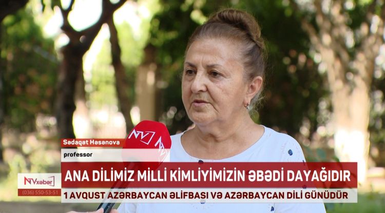 Ana dili milli kimliyimizin əbədi dayağıdır<font color=red> - VİDEO</font>