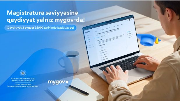 Magistraturaya qəbul olunanların nəzərinə: Qeydiyyat yalnız "mygov" üzərindən aparılacaq