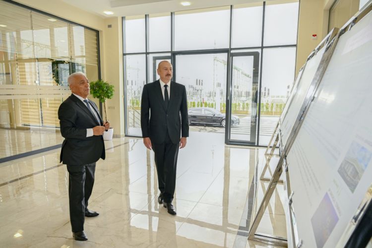 Prezident İlham Əliyev “Yeni Səngəçal” yarımstansiyasının açılışında iştirak edib<font color=red> - FOTOLAR</font>