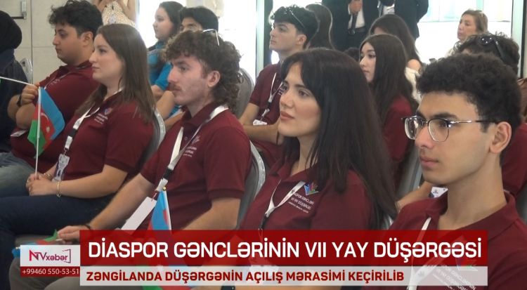 Zəngilanda Diaspor Gənclərinin VII Yay Düşərgəsinin açılışı olub<font color=red> - VİDEO</font>