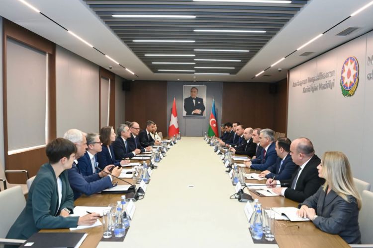 Azərbaycan və İsveçrə XİN rəhbərləri ikitərəfli əməkdaşlığı və regional gündəliyi müzakirə ediblər<font color=red> - FOTOLAR</font>