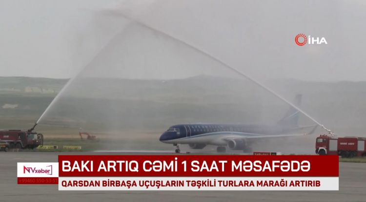 Qarsdan birbaşa uçuşlar turlara marağı artırıb<font color=red> - VİDEO</font>