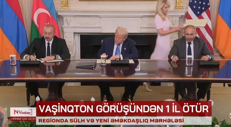 Vaşinqton görüşündən bir il ötür: Regionda sülh və yeni əməkdaşlıq mərhələsi<font color=red> - VİDEO</font>