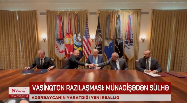 Vaşinqton razılaşması: Münaqişədən sülhə – Azərbaycanın yaratdığı yeni reallıq<font color=red> - VİDEO</font>