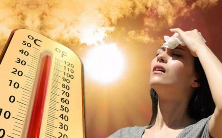 Naxçıvanda sabah havanın temperaturu 41 dərəcəyə yüksələcək