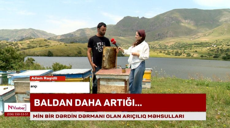 Min bir dərmanı olan arıçılıq məhsulları<font color=red> - VİDEO</font>