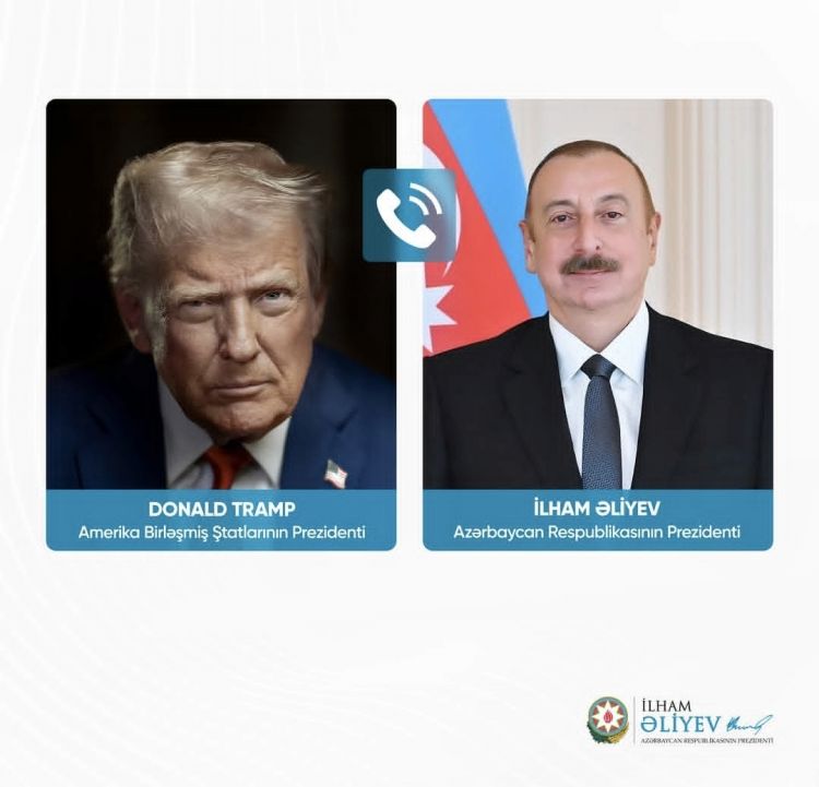 Prezident İlham Əliyevlə Donald Tramp arasında telefon danışığı olub