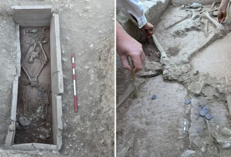 Türkiyədəki qədim Aspendos şəhərində təqribən 2400 yaşı olan güləşçinin məzarı tapılıb