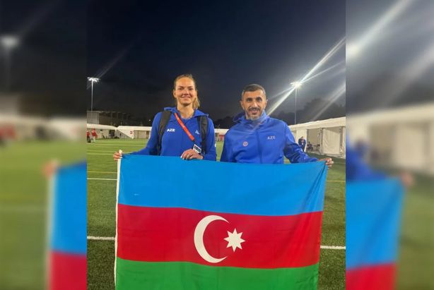 Yekaterina Sariyeva Azərbaycan rekordunu yeniləyib