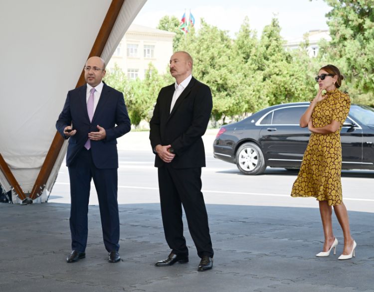 Prezident İlham Əliyev “Naxçıvan şəhərinin 2044-cü ilədək inkişafına dair Baş Planı” ilə tanış olub<font color=red> - FOTOLAR</font>