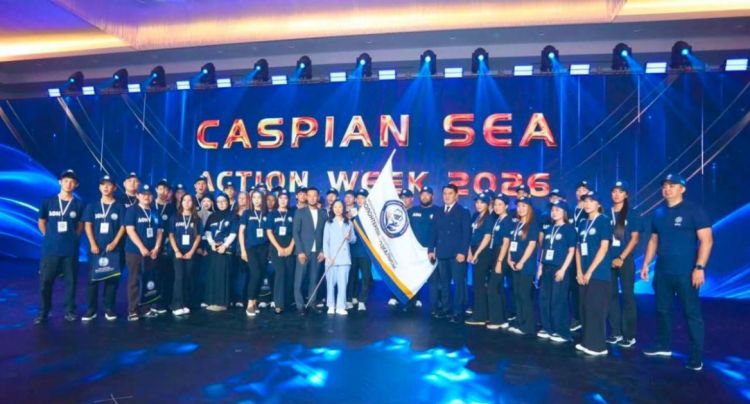 Xəzər Günündə Qazaxıstanda “Caspian Sea Action Week 2026” həftəsinə yekun vurulub<font color=red> - FOTOLAR</font>