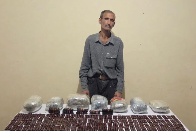 İrandan Azərbaycana 7,5 kq narkotik keçirilməsi cəhdinin qarşısı alınıb, saxlanılan var