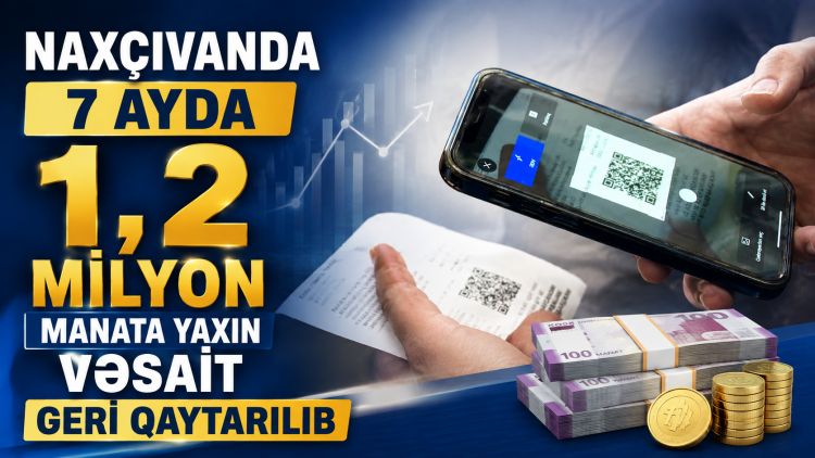 Naxçıvanda 7 ayda 1,2 milyon manata yaxın vəsait geri qaytarılıb<font color=red> - VİDEO</font>