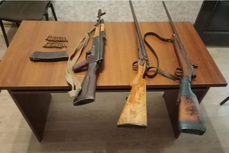 Ötən gün vətəndaşlardan qanunsuz saxlanılan 7 silah götürülüb