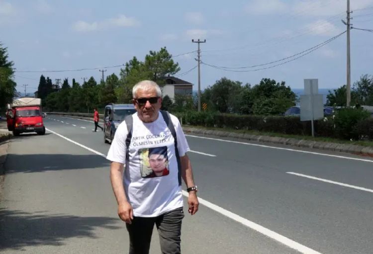 Türkiyə vətəndaşı uşaq ölümlərinə diqqəti cəlb etmək üçün 730 kilometr yolu piyada gedəcək