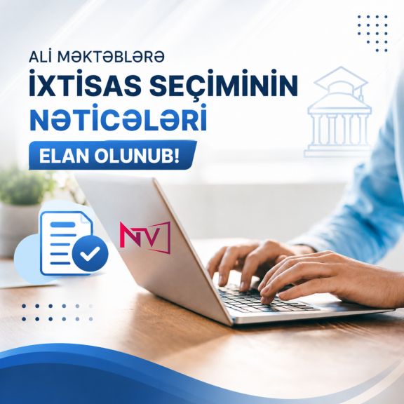 Ali məktəblərə ixtisas seçiminin nəticələri elan olunub