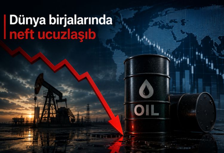 “Brent”in qiyməti 92 dollardan aşağı düşüb