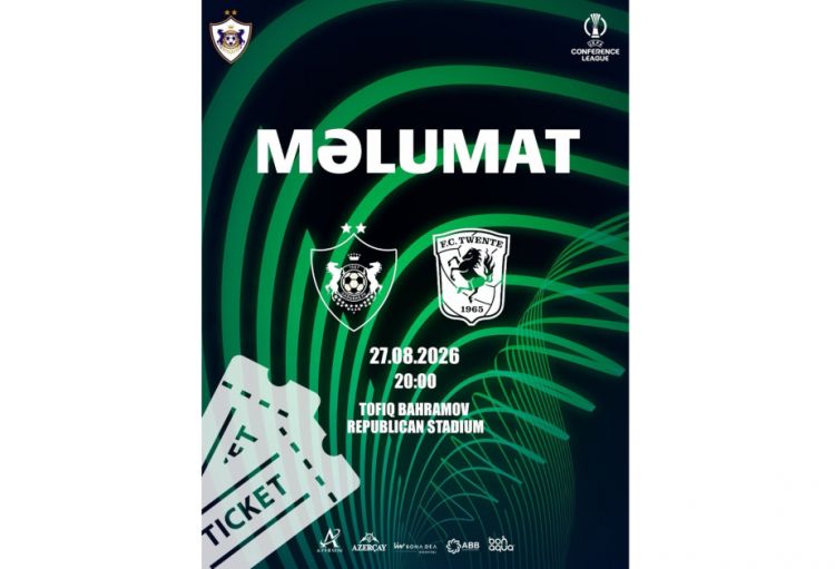 “Qarabağ” – “Tvente”: Stadionun kassalarında bilet satışı oyuna 1 saat qalmış dayandırılacaq