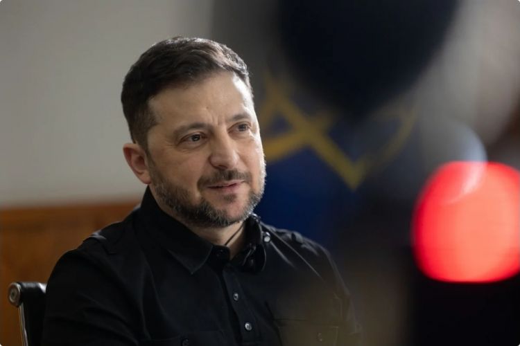 Zelenski İlham Əliyevə təşəkkür edib, Azərbaycanın dəstəyini qeyd edib