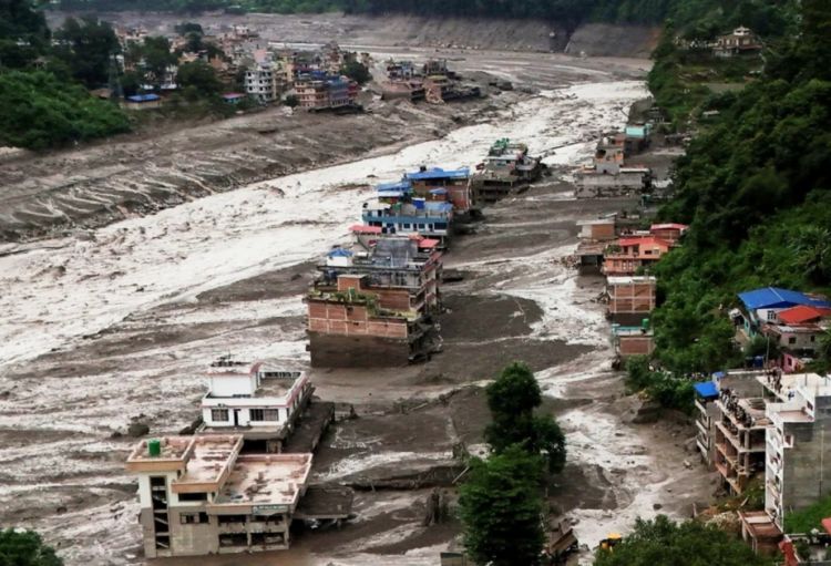Nepalda daşqın nəticəsində ölənlərin sayı 626-ya çatıb