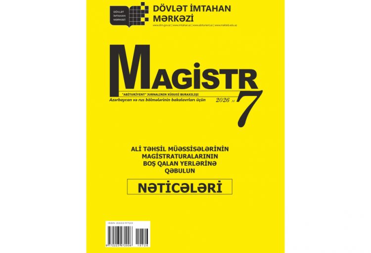 DİM “Magistr” jurnalının 7-ci nömrəsini təqdim edib