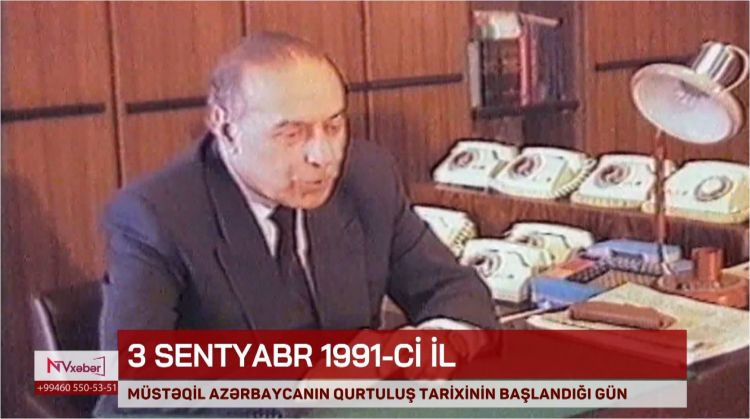 3 sentyabr 1991-ci il – Müstəqil Azərbaycanın qurtuluş tarixinin başladığı gün<font color=red> - VİDEO</font>