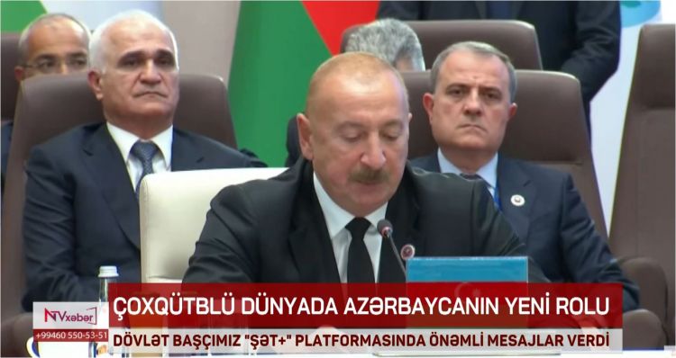 Dövlət başçımız “ŞƏT+” platformasında mühüm mesajlar verdi<font color=red> - VİDEO</font>