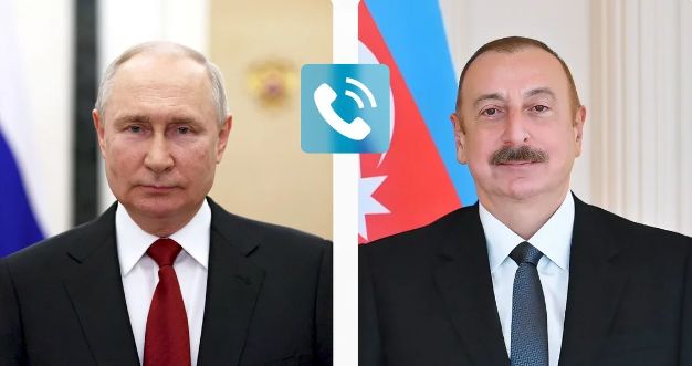 Vladimir Putin İlham Əliyevə zəng edib