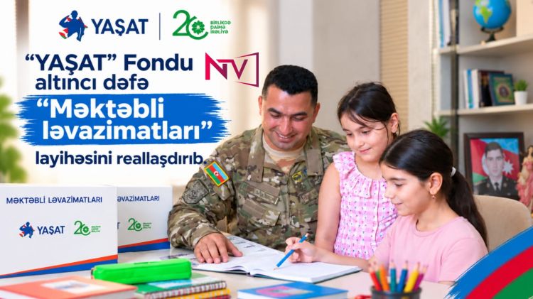 “YAŞAT” Fondu altıncı dəfə “Məktəbli ləvazimatları” layihəsini reallaşdırıb<font color=red> - VİDEO</font>
