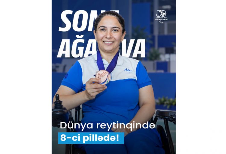Azərbaycan paralimpiyaçısı dünya reytinqində 8-ci pilləyə yüksəlib