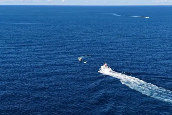 Gürcüstandan uçan təyyarə Rize sahilərində dənizə düşüb