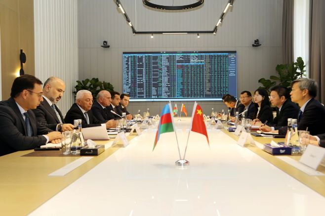 Azərbaycan "China Energy" ilə "yaşıl enerji" layihələrini müzakirə edib