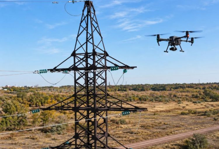 Qazaxıstanda enerji obyektlərinə nəzarət üçün dronlardan istifadə olunur