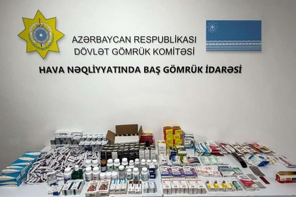 Təbriz-Bakı aviareysi ilə gələn sərnişinlərin baqajından dərman və siqaretlər aşkar edilib