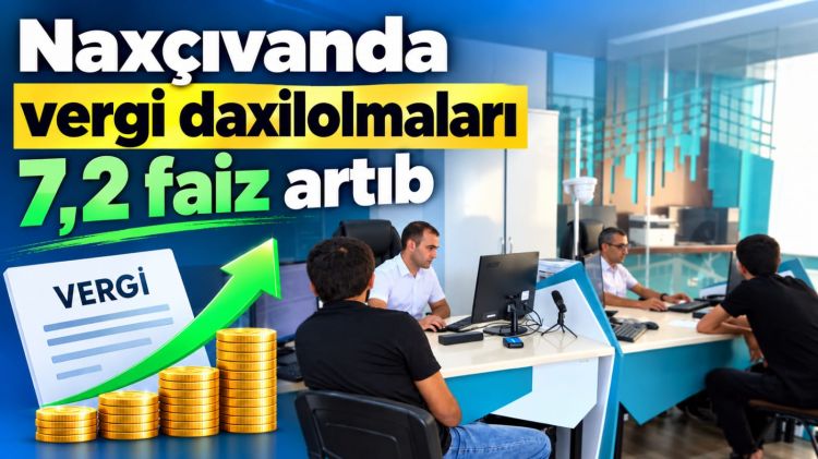 Naxçıvanda vergi daxilolmaları 7,2 faiz artıb<font color=red> - VİDEO</font>