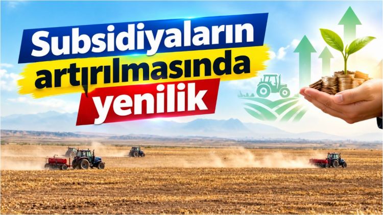 Subsidiyaların artırılmasında yenilik<font color=red> - VİDEO</font>