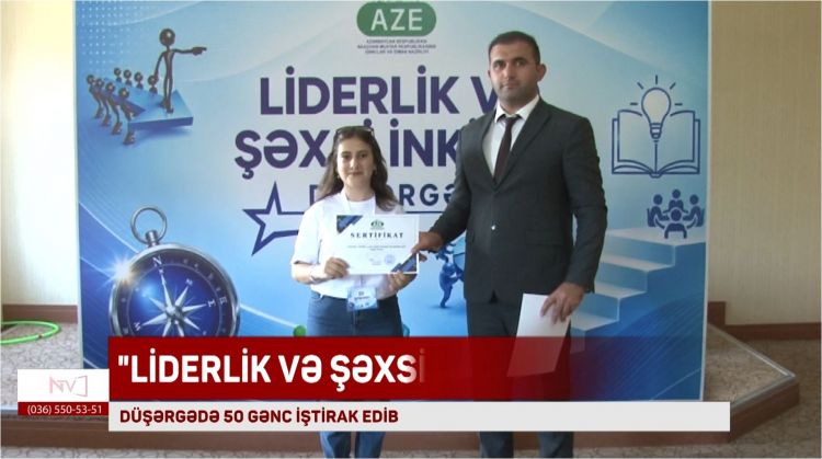 Şərurda gənclərin “Liderlik və şəxsi inkişaf” düşərgəsi başa çatıb<font color=red> - VİDEO</font>