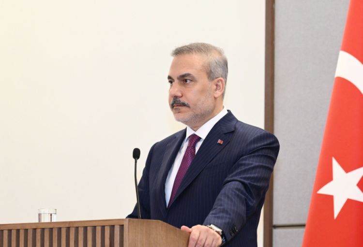 Hakan Fidan: Hazırda Qars–Dilucu dəmir yolu layihəsinin həyata keçirilməsi istiqamətində işlər aparılır