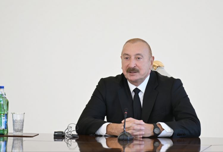 Azərbaycan Prezidenti: Biz heç kimin qabağında baş əymirik və əyməyəcəyik