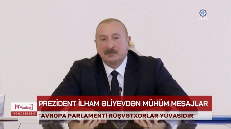Prezident İlham Əliyevdən mühüm mesajlar<font color=red> - VİDEO</font>