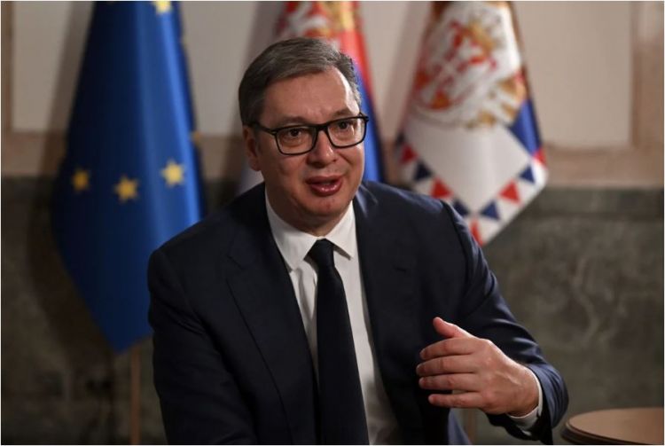 Aleksandar Vuçiç Ukraynada səfərdədir
