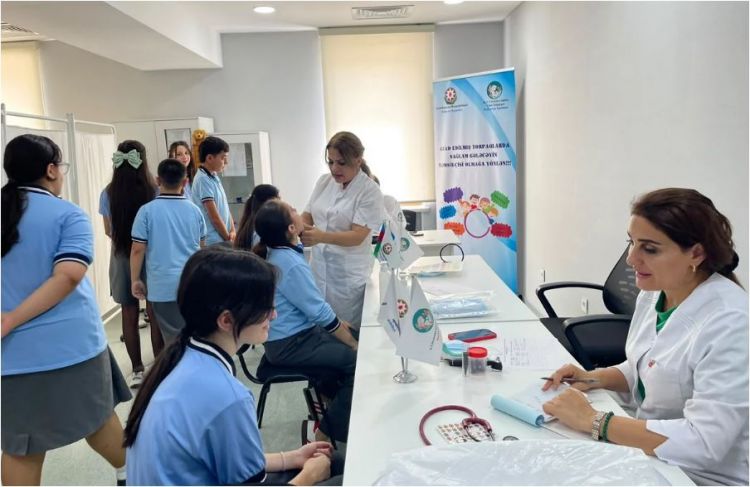 Laçında uşaqlar üçün tibbi müayinələr keçirilib