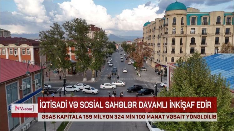 Naxçıvanda əsas kapitala 159 milyon 324 min 100 manat vəsait yönəldilib<font color=red> - VİDEO</font>