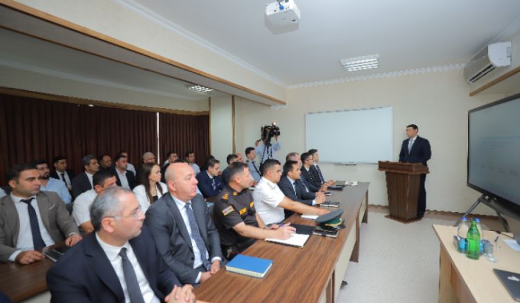 Naxçıvanda büdcə təşkilatlarının nümayəndələri üçün “e-mühasibat” altsistemi ilə bağlı təlim baş tutub<font color=red> - FOTOLAR</font>