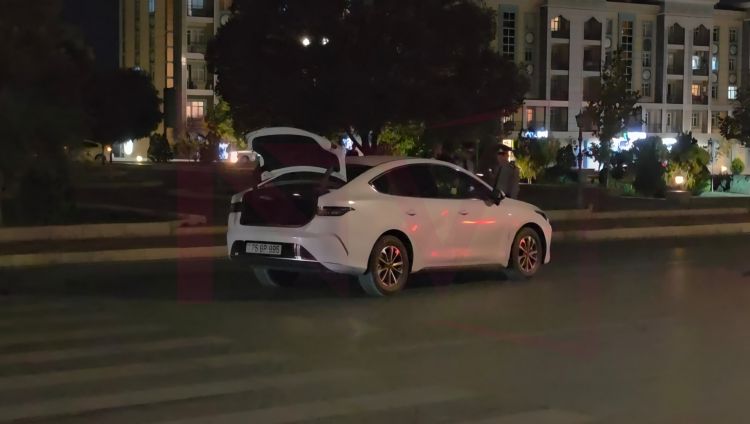 Naxçıvanda avtomobil piyadaları vurub