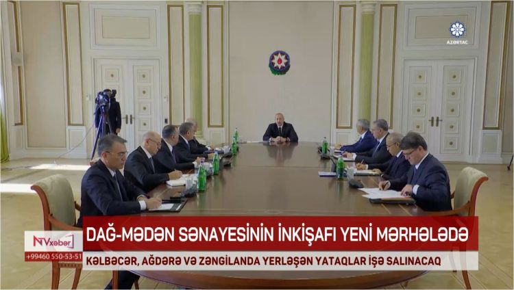 Dağ-mədən sənayesinin inkişafı yeni mərhələdə<font color=red> - VİDEO</font>