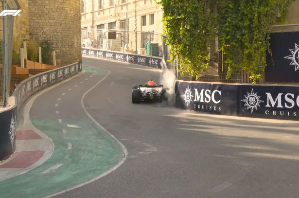 "Formula 1" üzrə Azərbaycan Qran-prisində qəza baş verib
