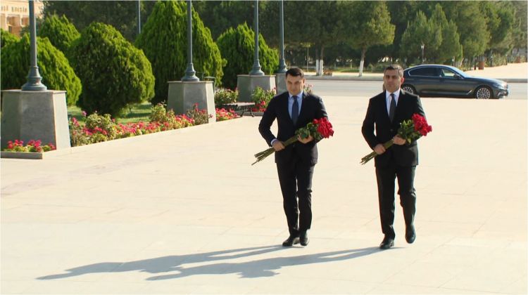 Mədəniyyət naziri Naxçıvan Muxtar Respublikasına səfər edib<font color=red> - VİDEO</font>